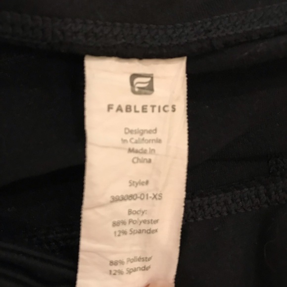 Fabletics Lima Capri Black Compression Pants XS - Picture 3 of 7
